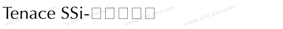 Tenace SSi字体转换